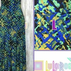 LuLaRoe Maxi Skirt- Large